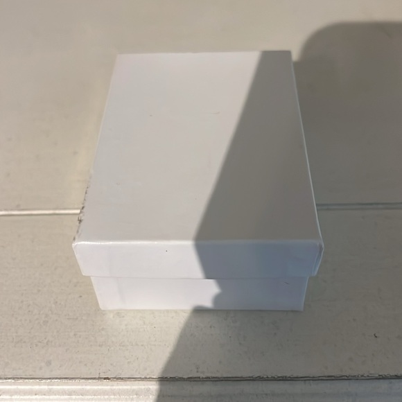 Vintage Joy Dravecky Rainbow Moonstone Heart Necklace Gold Plated Box Chain 18" - Picture 4 of 4